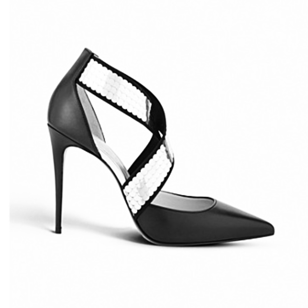 Louboutin Jeres 100mm Kid/Disco Ball Stilettos